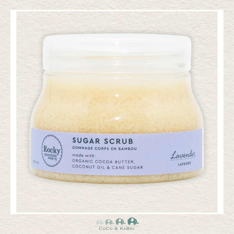 🇨🇦 Rocky Mountain Soap Co: Organic Sugar Body Scrub - Soothing French Lavender, CoCo & KaBri Children's Boutique