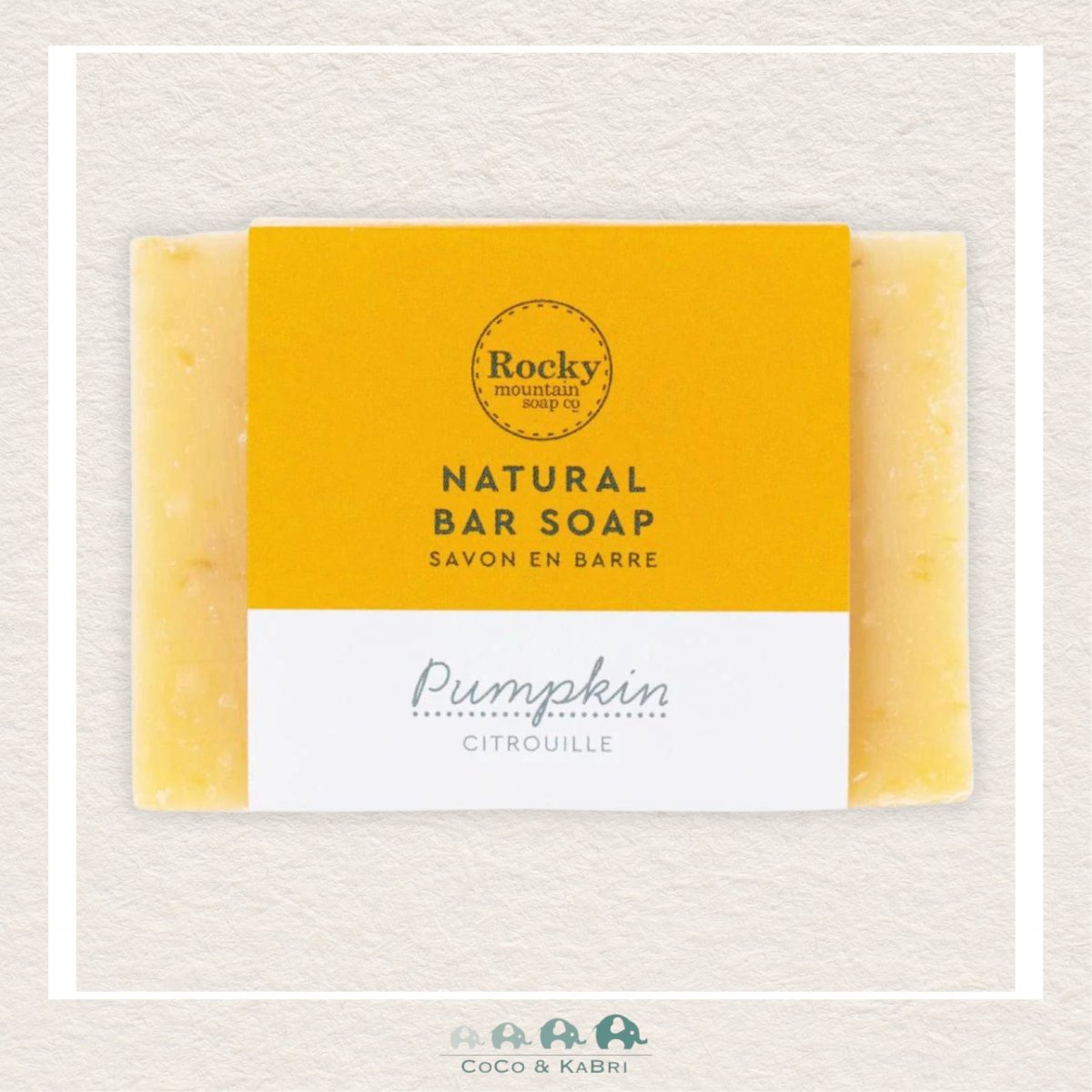 Rocky Mountain Soap Co: Pumpkin Soap Bar