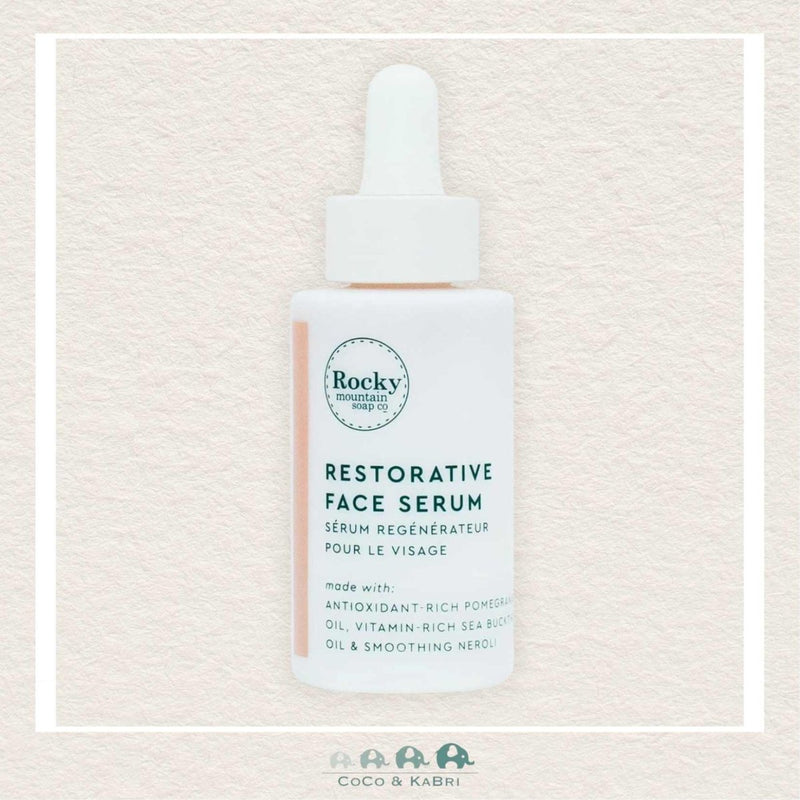 Rocky Mountain Soap Co: Restorative Face Serum, CoCo & KaBri Children's Boutique