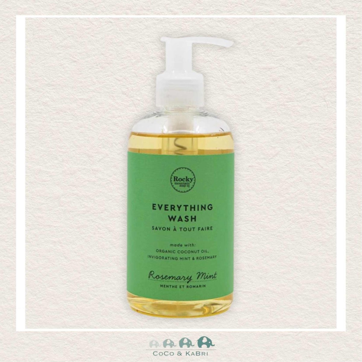 🇨🇦 Rocky Mountain Soap Co: Rosemary Mint Everything Wash, CoCo & KaBri Children's Boutique