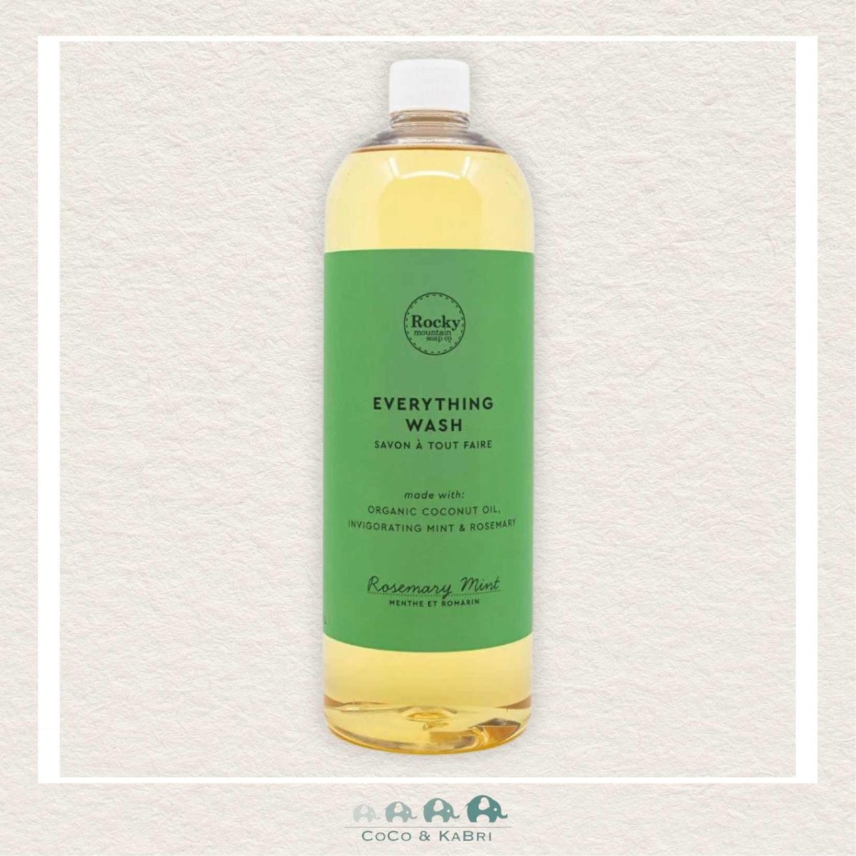 🇨🇦 Rocky Mountain Soap Co: Rosemary Mint Everything Wash, CoCo & KaBri Children's Boutique