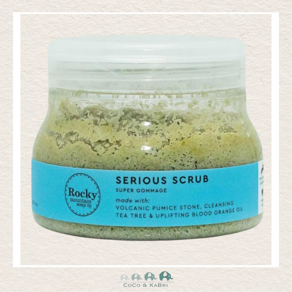 Rocky Mountain Soap Co: Serious Scrub, CoCo & KaBri Children's Boutique