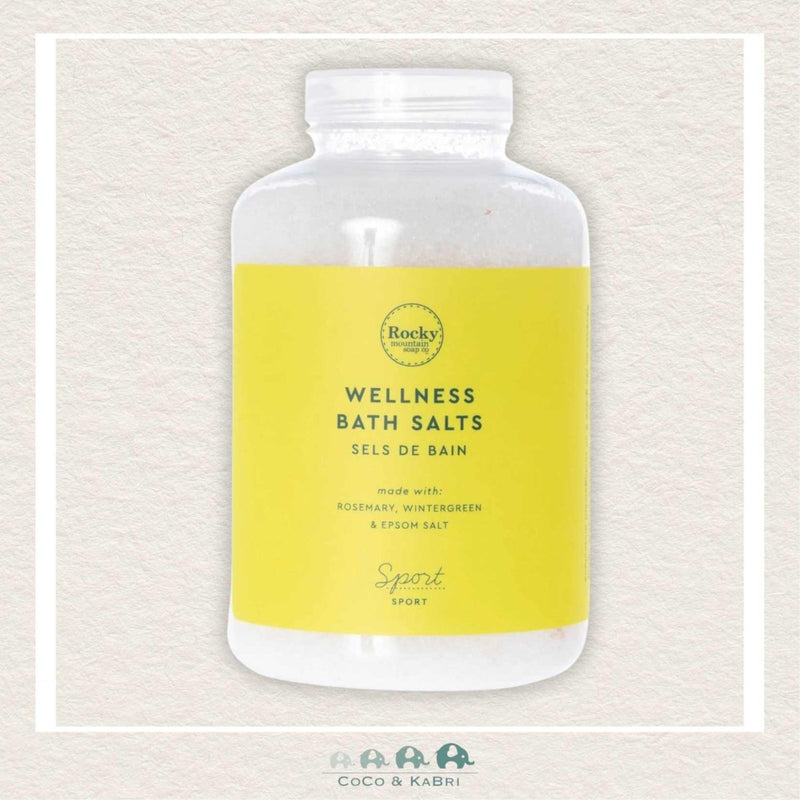 🇨🇦 Rocky Mountain Soap Co: Sport Wellness Bath Salts, CoCo & KaBri Children's Boutique