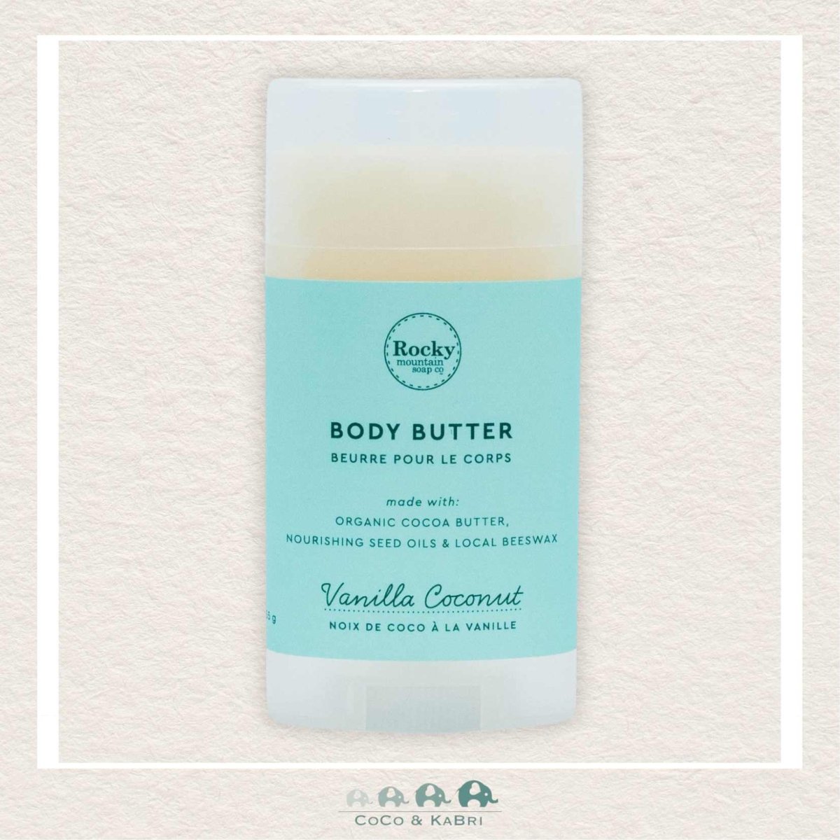 Rocky Mountain Soap Co: Vanilla Coconut Body Butter, Skincare, CoCo & KaBri, Children's Boutique