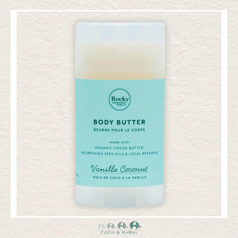 Rocky Mountain Soap Co: Vanilla Coconut Body Butter, CoCo & KaBri Children's Boutique