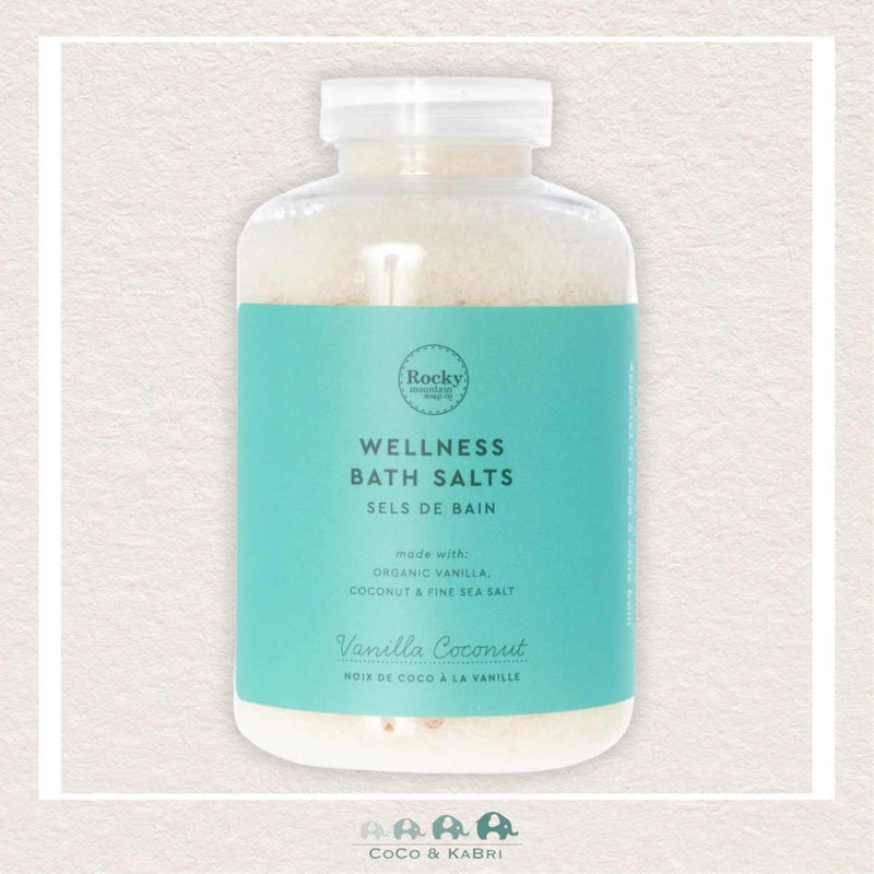 🇨🇦 Rocky Mountain Soap Co: Vanilla Coconut Wellness Bath Salts, CoCo & KaBri Children's Boutique