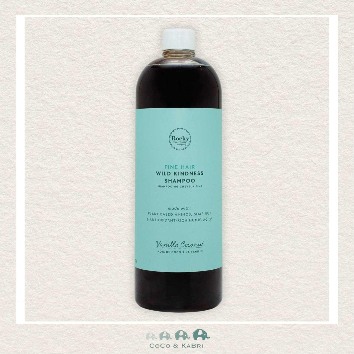 🇨🇦 Rocky Mountain Soap Co: Vanilla Coconut Wild Kindness Shampoo, CoCo & KaBri Children's Boutique