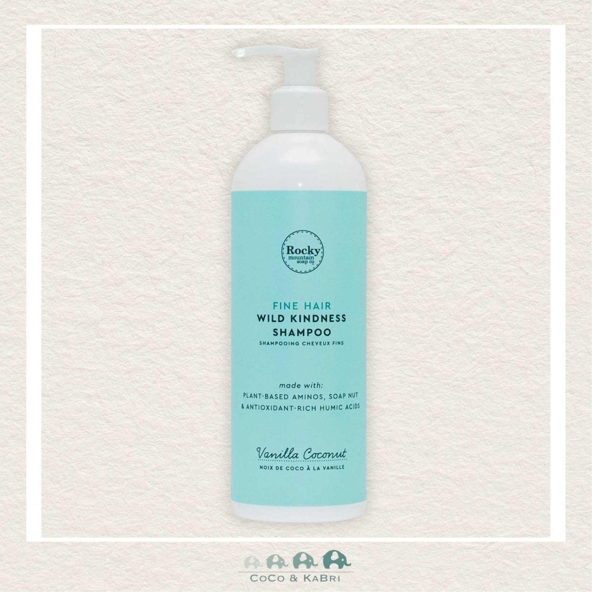 Rocky Mountain Soap Co: Vanilla Coconut Wild Kindness Shampoo