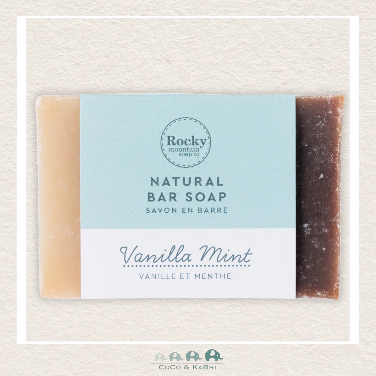 Rocky Mountain Soap Co: Vanilla Mint Soap Bar, CoCo & KaBri Children's Boutique