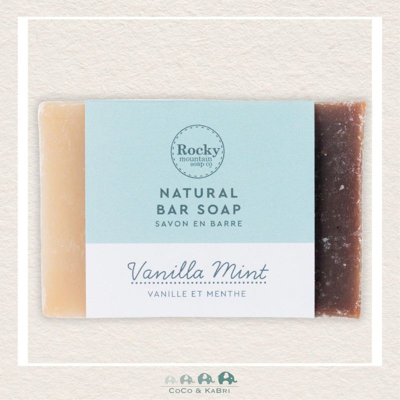 🇨🇦 Rocky Mountain Soap Co: Vanilla Mint Soap Bar, CoCo & KaBri Children's Boutique