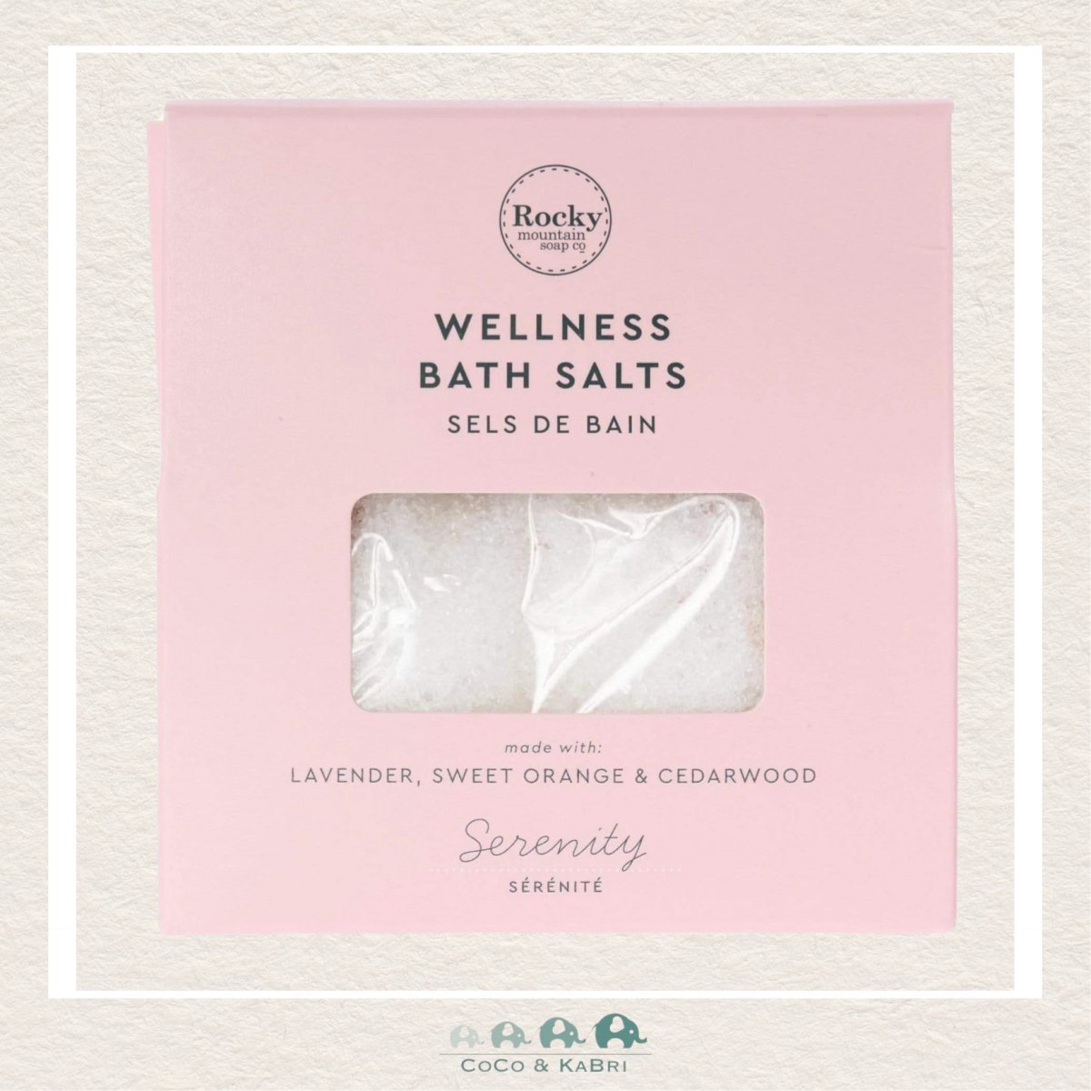 Rocky Mountain Soap Co: Wellness Bath Salts - Serenity
