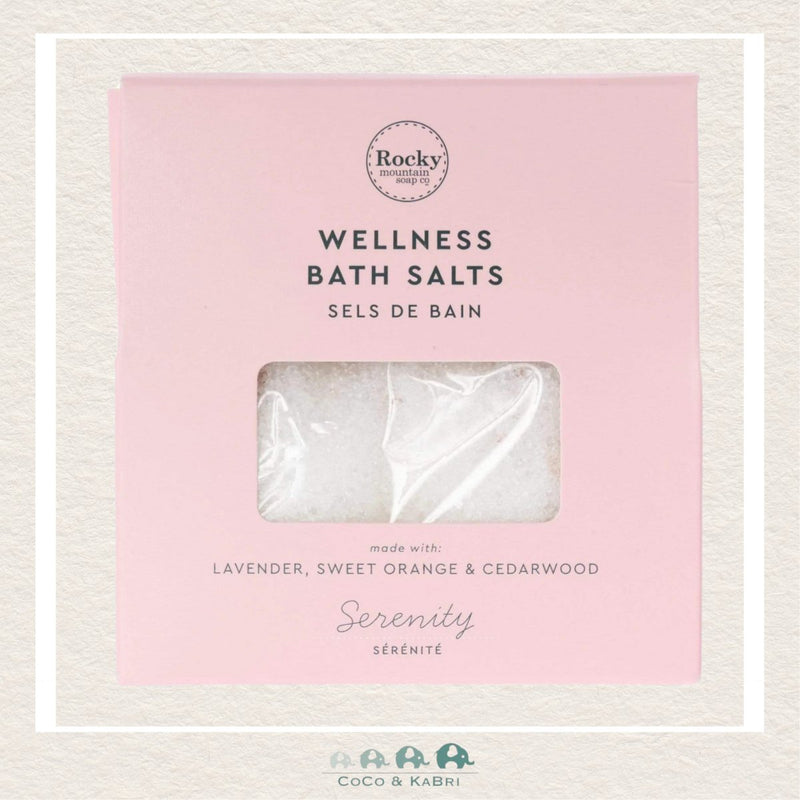 Rocky Mountain Soap Co: Wellness Bath Salts - Serenity, CoCo & KaBri Children's Boutique