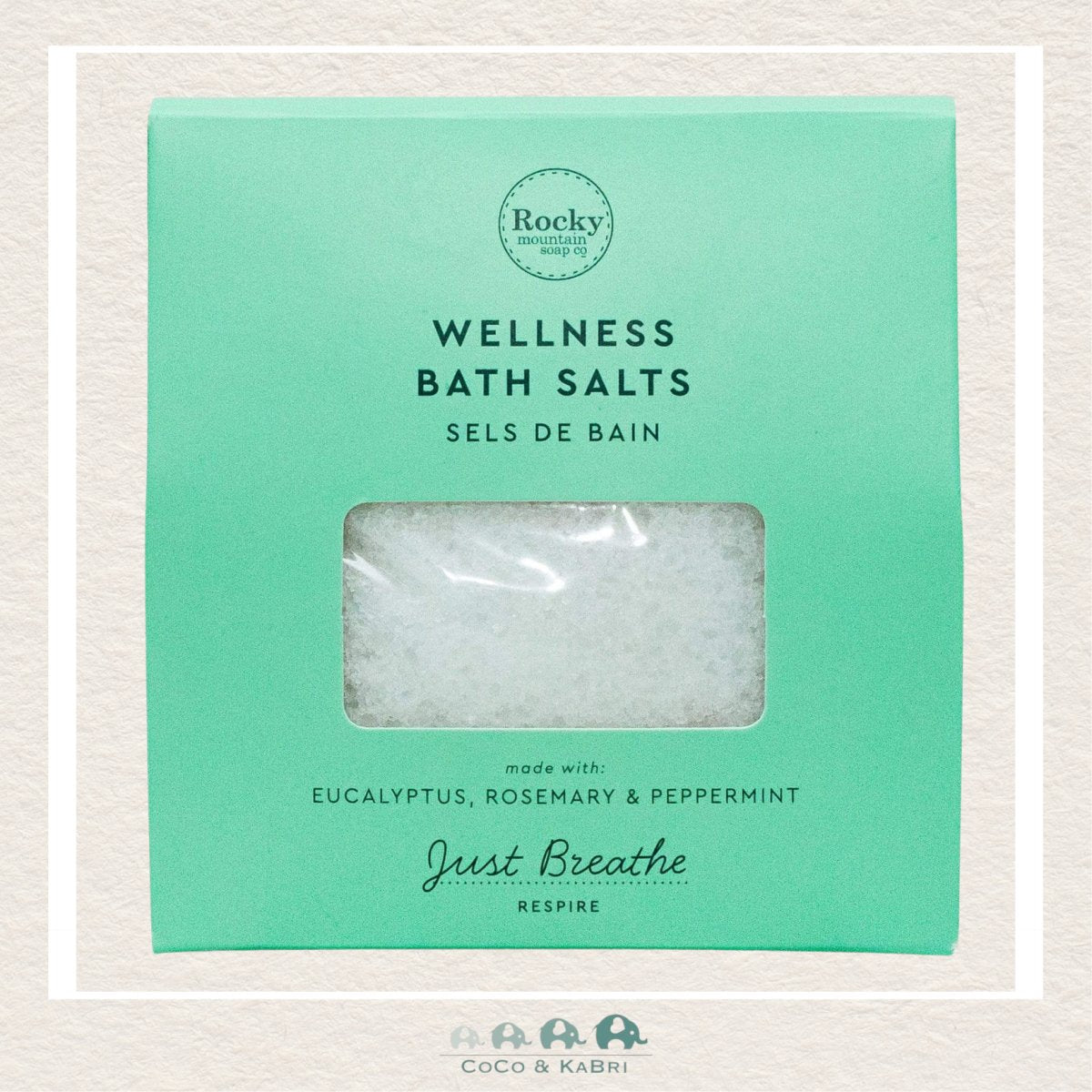 Rocky Mountain Soap Company: Just Breathe: Wellness Bath Salts