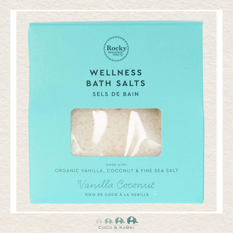 Rocky Mountain Soap Company: Vanilla Coconut Wellness Salts, CoCo & KaBri Children's Boutique