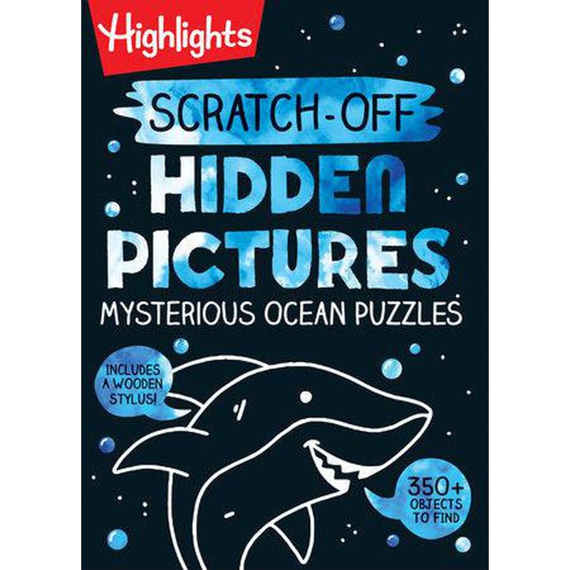 Scratch-Off Hidden Pictures Mysterious Ocean Puzzles - CoCo & KaBri