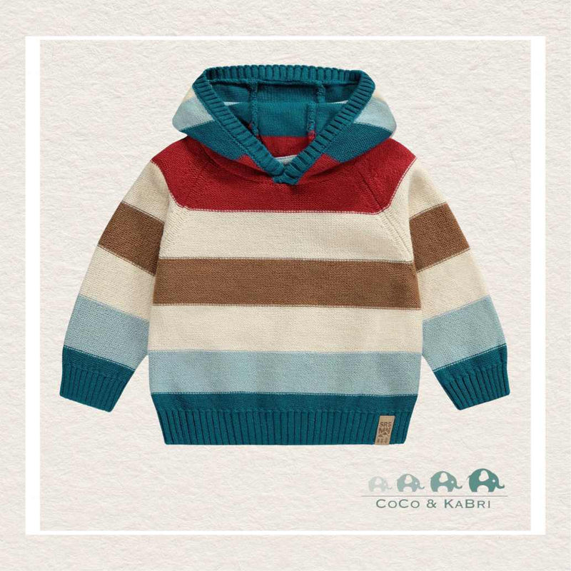 *Sourismini: Baby Boy Multicolor Striped Sweater, CoCo & KaBri Children's Boutique