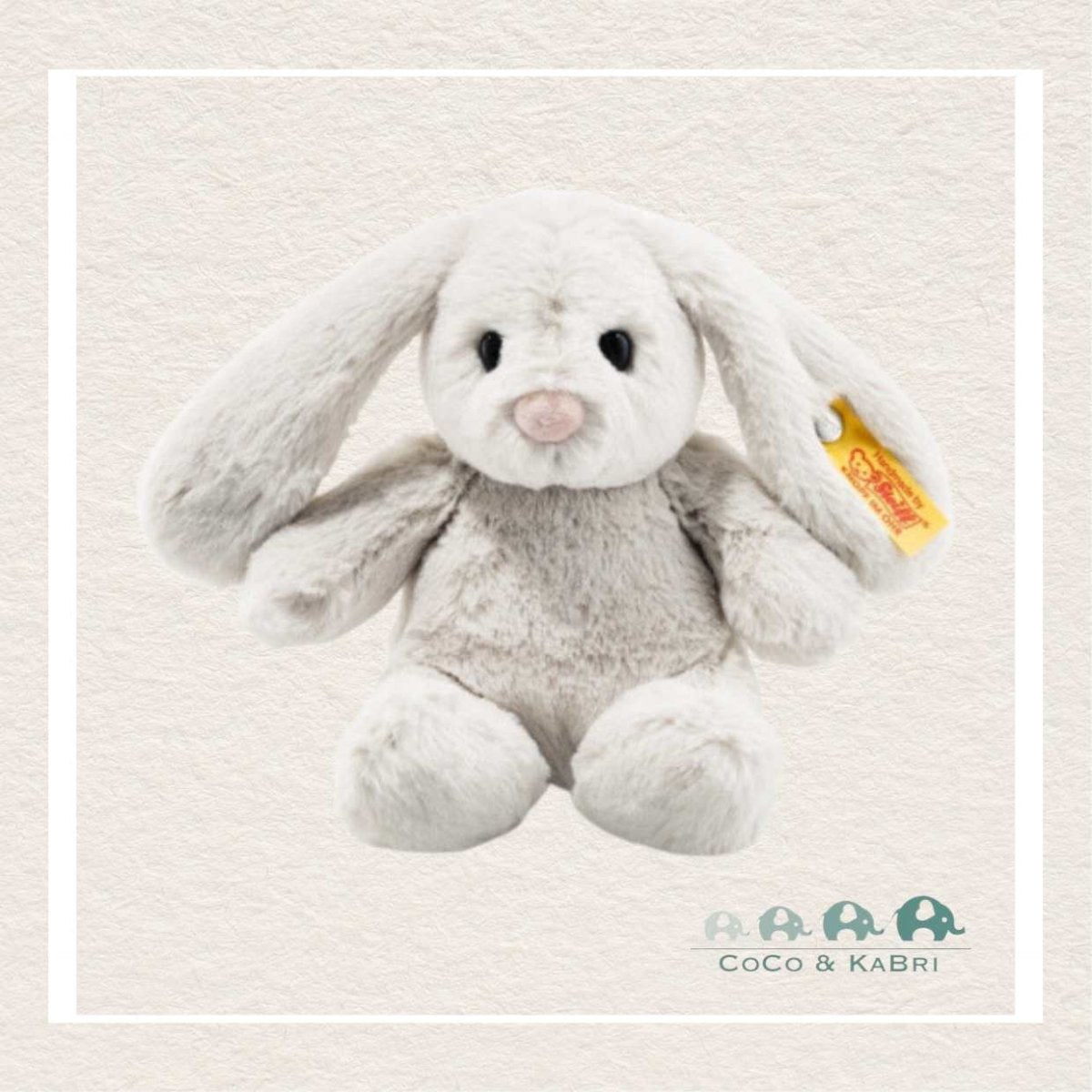 Steiff: Soft Cuddly Friends Hoppie Rabbit 18cm, CoCo & KaBri Children's Boutique