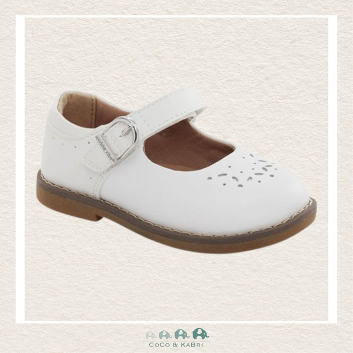Stride Rite Mara - White (V3-91), CoCo & KaBri Children's Boutique, Brooks Alberta Canada
