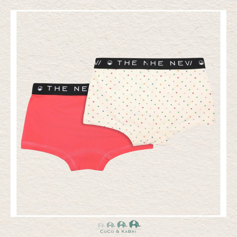 The New: 2 Hipster Panties - Geranium Red, CoCo & KaBri Children's Boutique