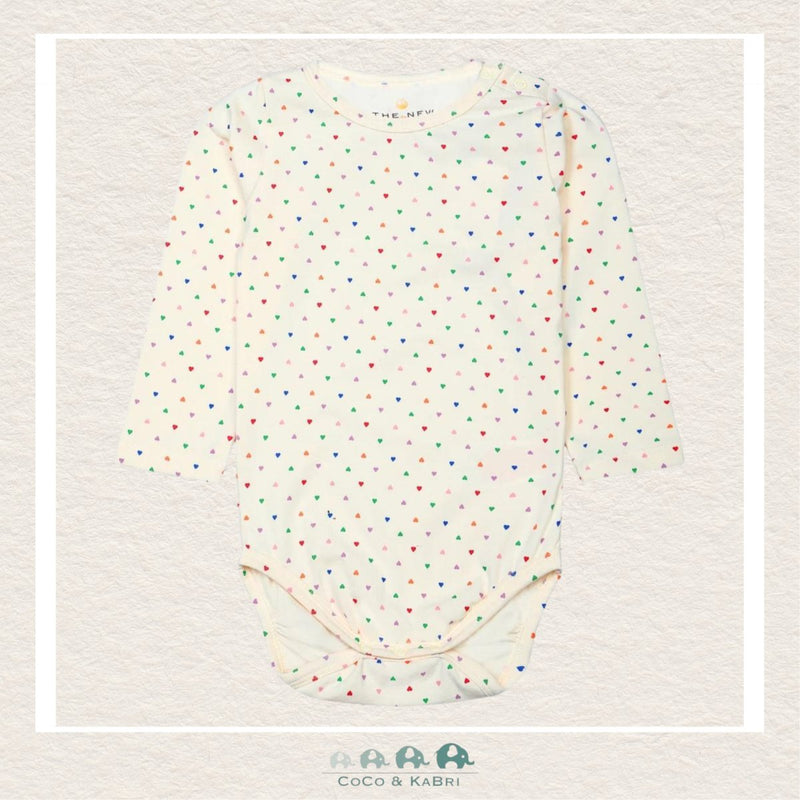 The New: Baby Girl Jayda Heart Diaper Shirt