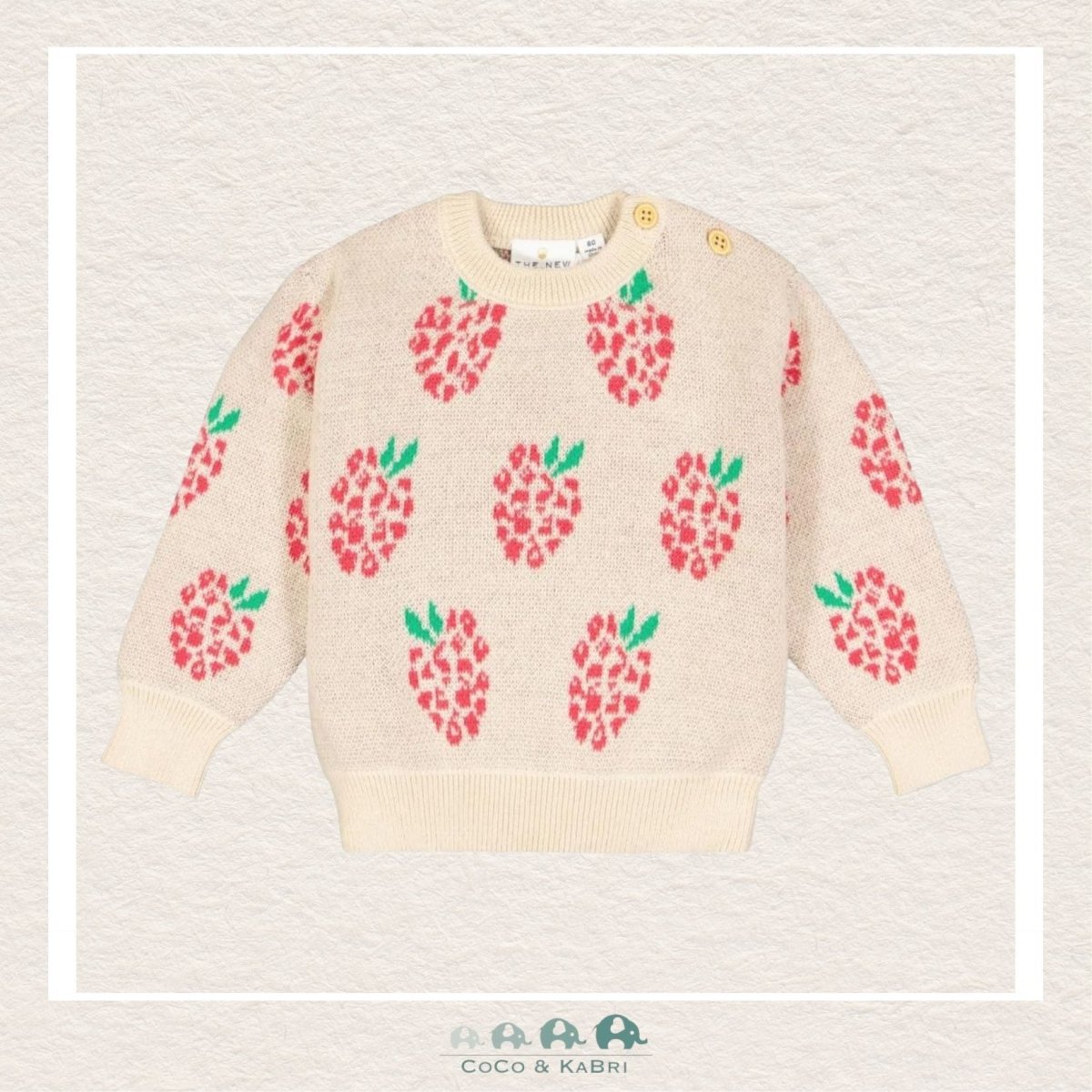 The New: Baby Girl Jea Strawberry Sweater, CoCo & KaBri Children's Boutique