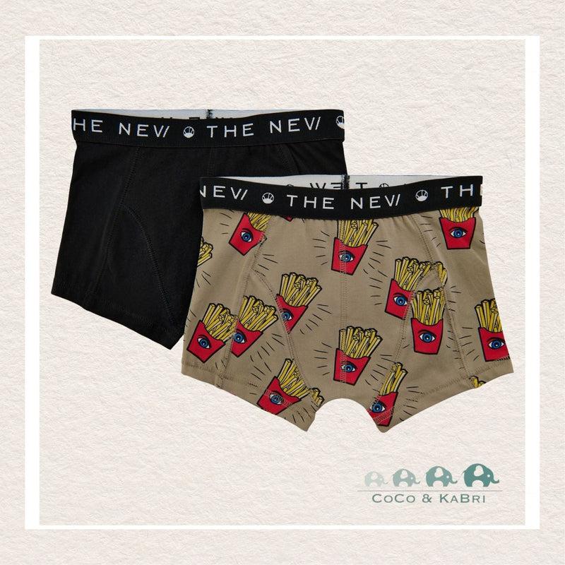 The New: Boxers 2-Pack - Navy Blazer French Fries - CoCo & KaBri
