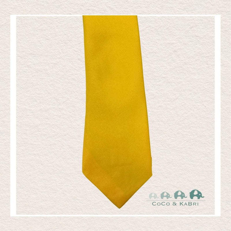 14" Yellow Zipper Tie