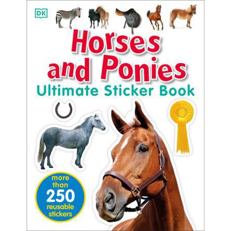 Ultimate Sticker Book: Horses and Ponies - CoCo & KaBri