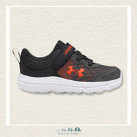 Under Armour: BINF Assert 10 AC Running Shoes - Dark Grey, CoCo & KaBri Children's Boutique