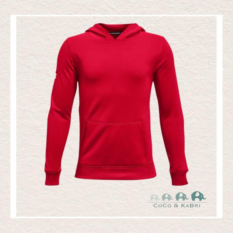 Under Armour Boys' Armour Fleece® Storm Hoodie - Red - CoCo & KaBri
