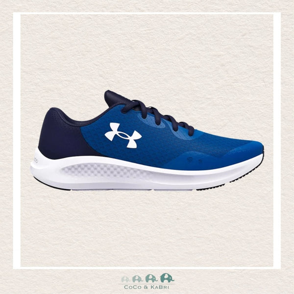Under Armour Boys' Grade School Charged Pursuit 3 Running Shoes Victory Blue