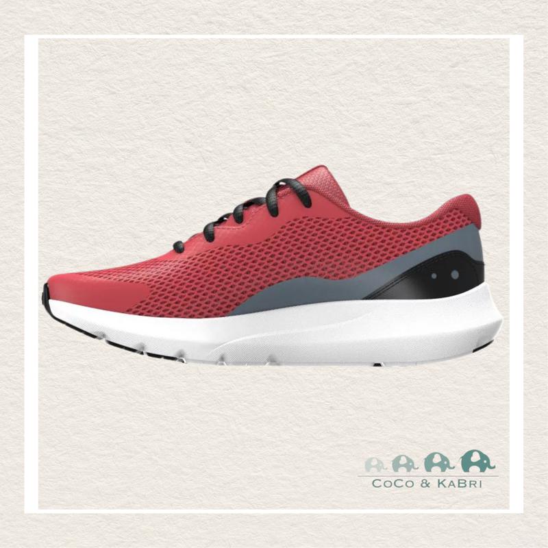 *Under Armour: Boys' Grade School Surge 3 Running Shoes - Red (Q2-314), Runner, CoCo & KaBri, Children's Boutique