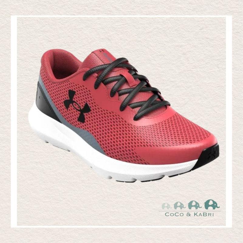 *Under Armour: Boys' Grade School Surge 3 Running Shoes - Red (Q2-314), Runner, CoCo & KaBri, Children's Boutique