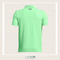 Under Armour Youth Boys' Matchplay Polo Matrix Green, CoCo & KaBri Children's Boutique