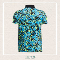 Under Armour Youth Boys' Matchplay Printed Polo - Capri Blue, CoCo & KaBri Children's Boutique