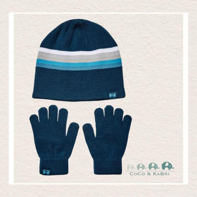 Under Armour: Boys' UA Beanie Glove Combo (One Size Fits Most) - CoCo & KaBri