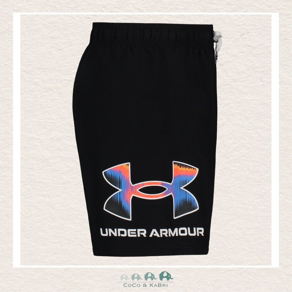Under Armour Boys Youth: Core Volley Swim Trunks - Black, CoCo & KaBri Children's Boutique