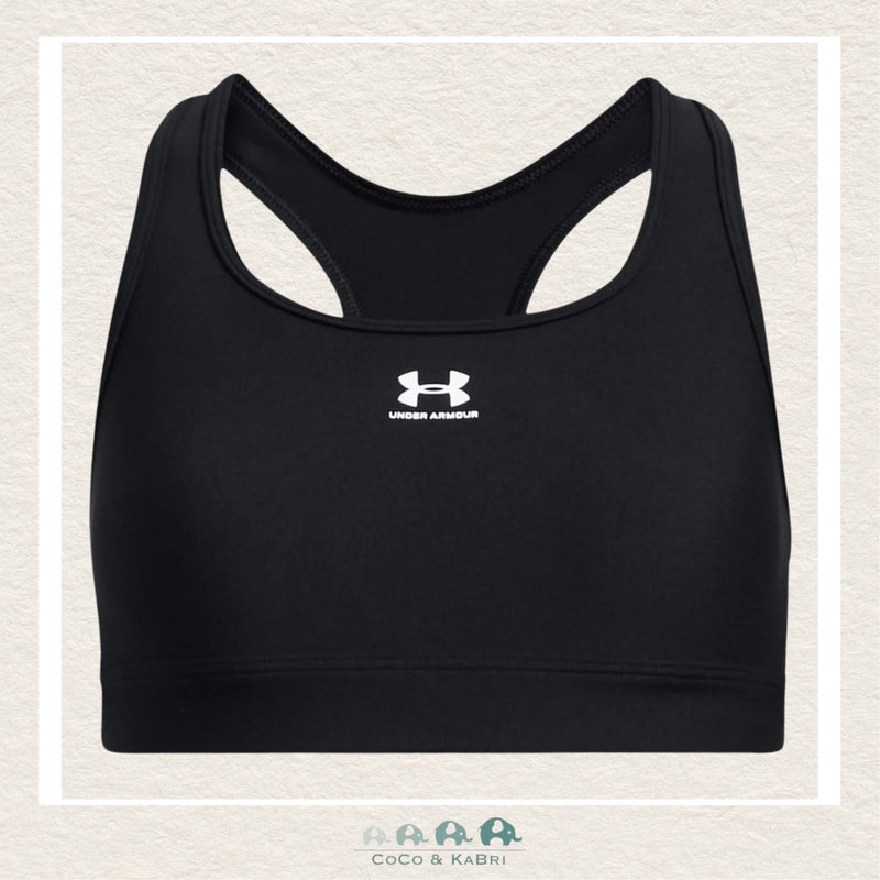 Under Armour: Girls' Black Racerback Bra, CoCo & KaBri Children's Boutique