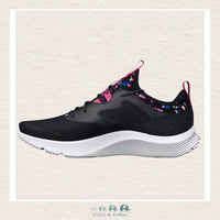 Under Armour Girls' Grade School Infinity 2.0 Printed Running ShoesBlack-Black/Pink, CoCo & KaBri Children's Boutique