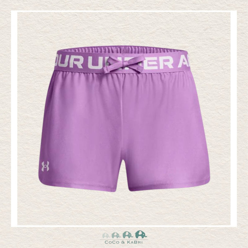 Under Armour Youth Girls' Play Up Shorts - Purple, CoCo & KaBri Children's Boutique
