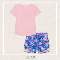 Under Armour Girls: Printed Tshirt & Short Set - Pink, CoCo & KaBri Children's Boutique