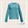 Under Armour Girls' Rival Terry Crew - Blue - CoCo & KaBri