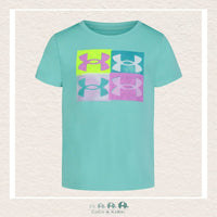 Under Armour Girls Tshirt - Teal, CoCo & KaBri Children's Boutique