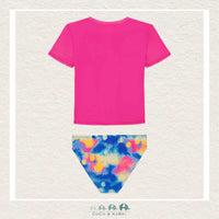 Under Armour Girls: Two Piece Rashguard Swimsuit - Rebel Pink, CoCo & KaBri Children's Boutique