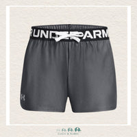 Under Armour Youth Girls's Play Up Shorts Pitch Gray, CoCo & KaBri Children's Boutique