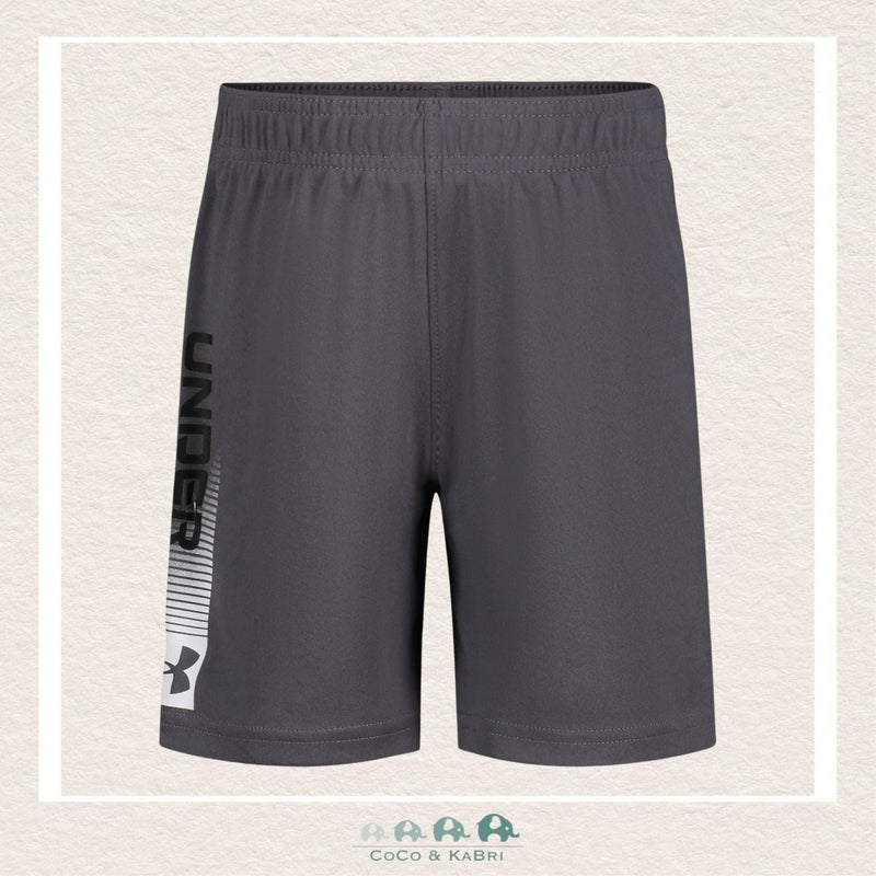 Under Armour Little Boys 3.0 Wordmark Shorts - Grey, CoCo & KaBri Children's Boutique