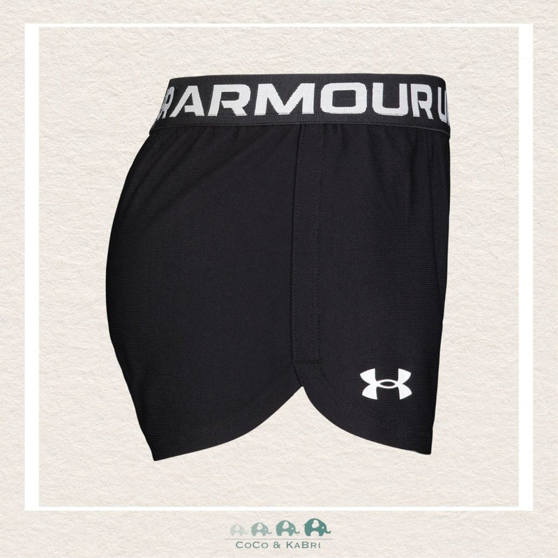 Under Armour Little Girls Play Up Shorts - Black, CoCo & KaBri Children's Boutique
