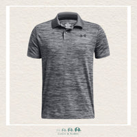 Under Armour Youth Boys Matchplay Polo Pitch Gray, CoCo & KaBri Children's Boutique