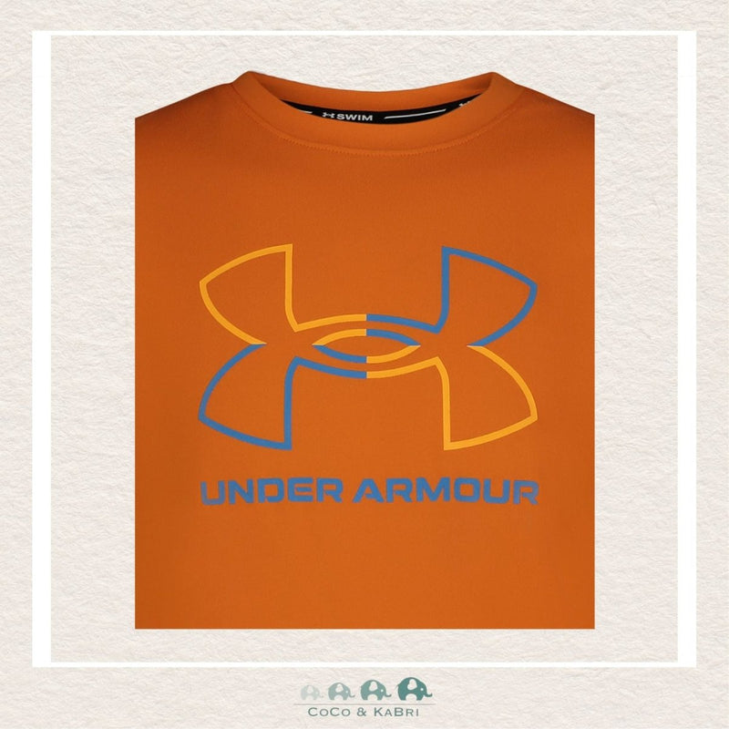 Under Armour Youth Boys Orange Tshirt, CoCo & KaBri Children's Boutique