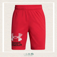 Under Armour Youth Boys' Tech™ Logo Shorts Red, CoCo & KaBri Children's Boutique